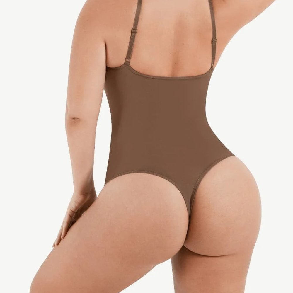 Seamless Sculpt Covered Bust and Back Thong Bodyshaper